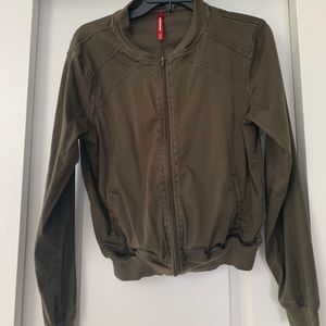 NWOT Army green bomber jacket